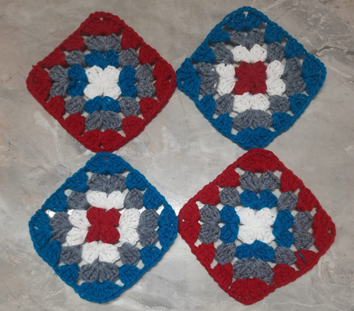 Crochet T-Coaster
